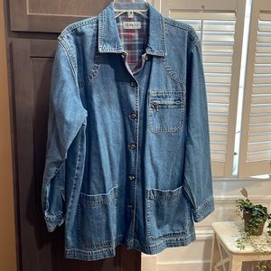 Cabin Creek Denim Long Jacket